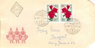 HUNGARY - 1961. FDC - Labor Day (Roses) - FDC