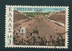 Greece 1971 75th Anniversary Of The Revival Of Olympic Games 3 Drachmas Fine Used V11121 - Gebraucht