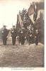 CARTE PHOTO ALPHONSE XIII A CHALONS (1ER JUIN) CORTEGE DESCEND DE PYLONE OFFICIEL    REF 22341 - Betogingen