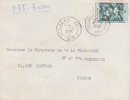 ABIDJAN R.P - COTE D´IVOIRE - 1957 - COLONIES FRANCAISES - LETTRE - MARCOPHILIE - Brieven En Documenten