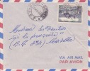 MARCOPHILIE - PORT GENTIL - GABON - 1957 - COLONIES - A.E.F - N°234 - AVION - LETTRE - Autres & Non Classés