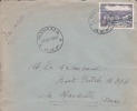 AEF,Congo,Mayama Le 27/08/1956 > France,lettre,Colonies,ho Pital De Brazzaville,15f N°234 - Storia Postale