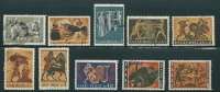 Greece 1970 The Labours Of Hercules 10 Values (missing The High Val) Fine Used V11228 - Used Stamps