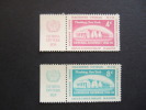 UNITED NATIONS NEW YORK, 1959,  Yv 69-70, WITH UN LOGO, MNH**, (P39-025) - Neufs