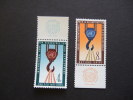 UNITED NATIONS NEW YORK, 1960,  Yv 86-87, WITH UN LOGO, MNH**, (P39-025) - Unused Stamps