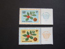 UNITED NATIONS NEW YORK, 1966, Yv 158-159, WITH UN LOGO,  MNH** (P41-025) - Nuovi