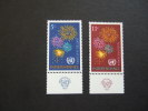 UNITED NATIONS NEW YORK, 1967, Yv 168-169, WITH UN LOGO,  MNH** (P41-025) - Nuovi