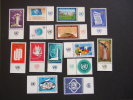 UNITED NATIONS GENEVA, 1969/1970, Yv 1-14, WITH UN LOGO,  MNH** (P43-1500) - Unused Stamps