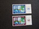 UNITED NATIONS NEW YORK, 1970, Yv 205-206, WITH UN LOGO, MNH**  (P41-015) - Unused Stamps