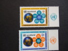 UNITED NATIONS NEW YORK, 1968, Yv 181-182, WITH UN LOGO, MNH**  (P41-015) - Ungebraucht