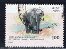 IND Indien 1986 Mi 1073 Elefant - Gebruikt