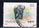 IND Indien 1986 Mi 1073 Elefant - Gebruikt