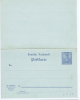 Germany, Postkarte With Answer Sheet,    2 Pf.  Unused - Briefkaarten