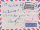 AEF,Oubangui,Bossangoa Le 16/10/1956 > France,lettre,Colonies,ho Pital De Brazzaville,15f N°234 - Altri & Non Classificati