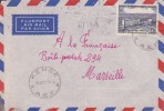 AEF,Oubangui,Kembé Le 15/10/1956 > France,lettre,Colonies,ho Pital De Brazzaville,15f N°234 - Andere & Zonder Classificatie