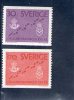 SUEDE 1962 ** - Unused Stamps