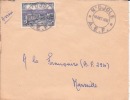 MARCOPHILIE - NJOLE ( Petit Bureau ) GABON - 1956 - COLONIES - A.E.F - N°234 - AVION - LETTRE - Sonstige & Ohne Zuordnung