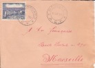 MARCOPHILIE - MEDOUNEU ( Petit Bureau ) GABON - 1956 - COLONIES - A.E.F - N°234 - AVION - LETTRE - Autres & Non Classés