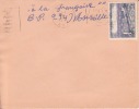 FORT LAMY - TCHAD - Colonies Francaises - Lettre - Marcophilie - Cartas & Documentos