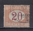SS6231 - REGNO 1890 , Segnatasse 20  Cent  N. 22 - Segnatasse