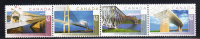 Canada Scott #1573a MNH Strip Of 4 45c Bridges - Neufs