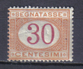 SS6251 - REGNO 1890 , Segnatasse 30  Cent  N. 23  ***  MNH - Strafport