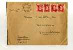 -NORVEGE . AFFRANCHISSEMENT COMPOSE SUR LETTRE DE 1920 POUR L'AUTRICHE . - Storia Postale