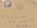 COVE - DAHOMEY - 1956 - COLONIES FRANCAISES - LETTRE - MARCOPHILIE - Cartas & Documentos