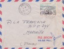 Cameroun,Dschang Le 07/06/1957 > France,colonies,lettre,po Nt Sur Le Wouri à Douala,15f N°301 - Covers & Documents