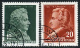 DDR (East Germany) #278-79 Used Mozart Set From 1956 - Used Stamps
