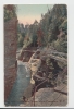 AUSABLE CHASM LAKE CHAMPLAIN. NY NEW YORK 1907. Old PC . USA - Adirondack