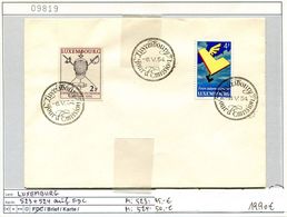 Luxemburg - Luxembourg - Michel 523 + 524 Auf FDC - - FDC