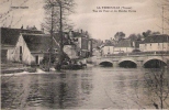 LE TRIMOUILLE (VIENNE) VUE DU PONT ET DU MOULIN PERRIN  1918 - La Trimouille