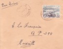 Cameroun,Lomié Le 10/05/1957 > France,colonies,lettre,po Nt Sur Le Wouri à Douala,15f N°301 - Covers & Documents