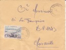 Cameroun,Abong Mbang Le 17/05/1957 > France,colonies,lettre,po Nt Sur Le Wouri à Douala,15f N°301 - Covers & Documents