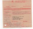 Mandat-carte De Versement - Postal Rates