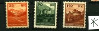 Liechtenstein Chateaux Schlossen Mi 119/121*  KW 580 Euros   Zumst 98/100*   Yvert 111/113* - Unused Stamps
