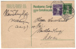 Entier Obl. MELLINGEN 22.3.1918 Voir 3 Scans - Entiers Postaux