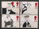 UK - 1998 COMEDIANS - SG 2041/5 - Yvert 2036/2040 -  Part Of The Set USED - Ohne Zuordnung