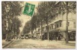 06-Nice-Avenue De La Gare - Transport Urbain - Auto, Autobus Et Tramway