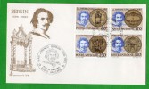 18677   Vaticano,   F.D.C. Capitolium,  Gian Lorenzo Bernini (1598-1680),  !6.X.80, - Franking Machines (EMA)