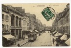 CHERBOURG - La  Rue De La Fontaine. Tram Beau Plan. - Cherbourg