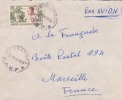 AEF,Oubangui,Bossangoa Le 23/05/1957 > France,colonies,lettre,li Eutenant Gouverneur Cureau,15f N°230 - Autres & Non Classés