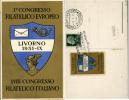 LIVORNO CONGRESSO FILATELIA 1931 RARO ERINNOF - Borse E Saloni Del Collezionismo