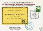 PALERMO 150° PARLAMENTO SICILIA 1998 ANN SPEC - Bourses & Salons De Collections