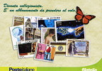 PUBBLICITA POSTE ITALIANE COLLEZIONA FRANCOBOLLI 2001 - Bourses & Salons De Collections