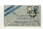 - ARGENTINE . AFFRANCHISSEMENT COMPOSE POSTE AERIENNE SUR LETTRE DE 1948 POUR L´ALLEMAGNE ZONE RUSSE - Airmail