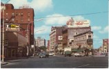 Portland ME Maine, Street Scene, Auto Delivery Truck, Billboard Advertisements, C1950s Vintage Postcard - Portland