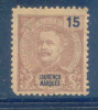 ! ! Lourenco Marques - 1898 D. Carlos 15 R - Af. 35 - No Gum - Lourenzo Marques