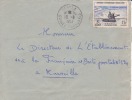 Dabola (petit Bureau) Haute Guinée Afrique Colonie Française Lettre Par Avion Pour Marseille Marcophilie Rare - Covers & Documents